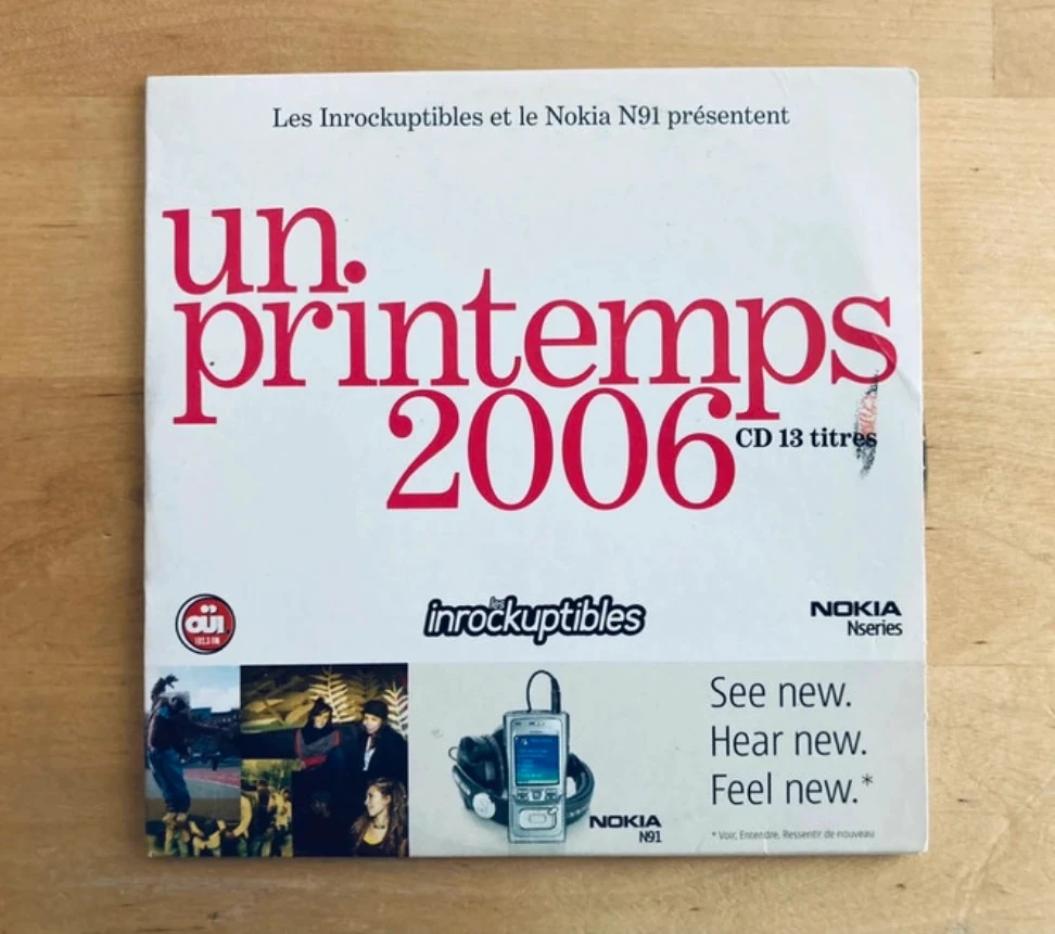 CD sampler Les Inrocks un printemps 2006.
